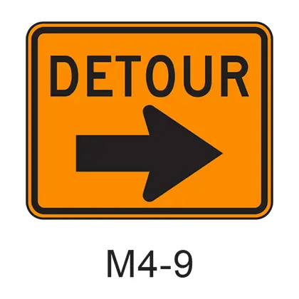 Detour W/ Arrow M4-9 1