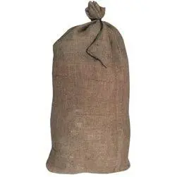 Burlap Bag Filled 3/4 Rock 1