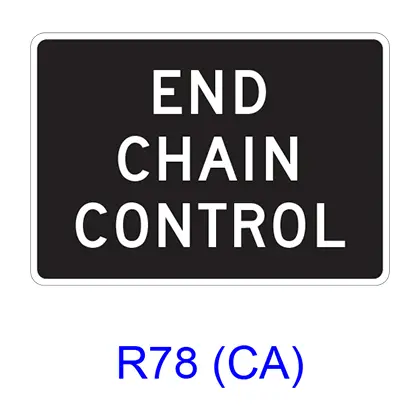 End Chain Control R78(Ca) 1