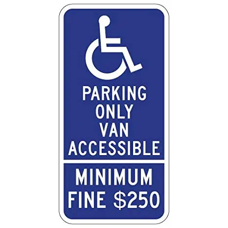 Handicap $250 Van Access 12X24 1