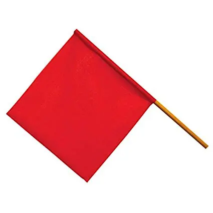 Flag Overhang Red Cotton 1