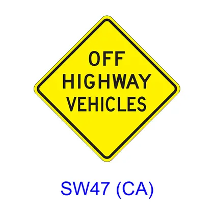 Off Highway Vehicles Sw47(Ca) 1
