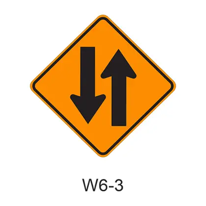 Two-Way Traffic W6-3 1