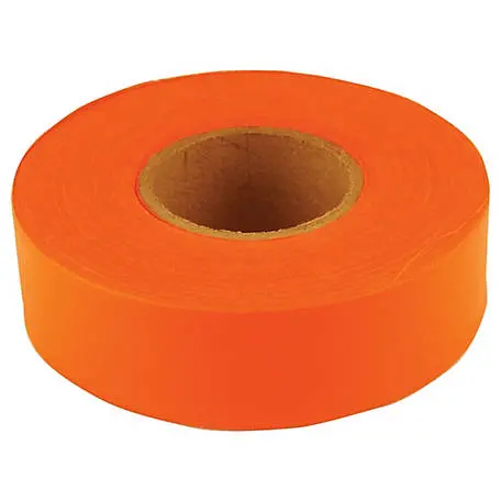 Flagging Tape Flo Orange 1