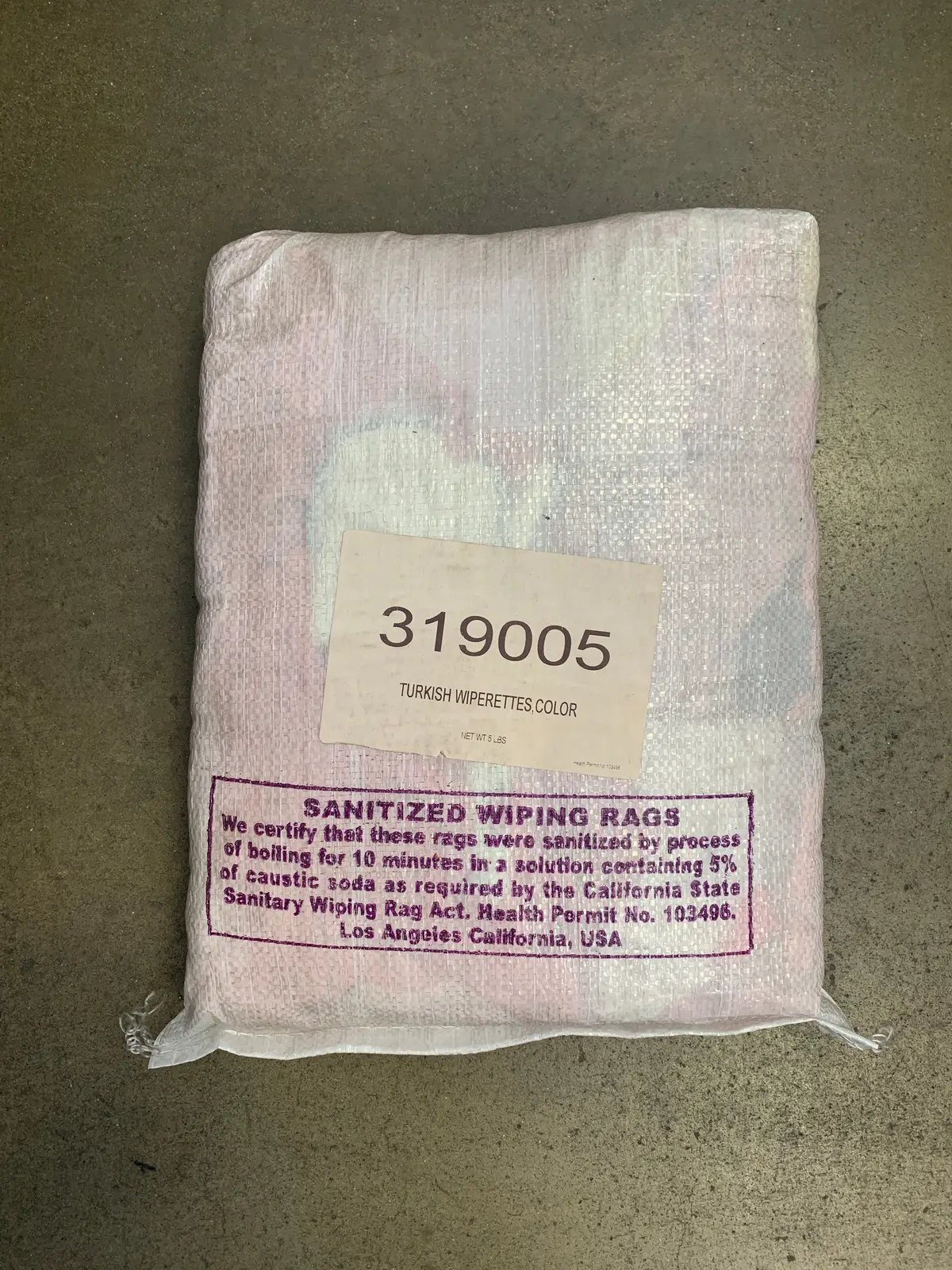 Shop Towels 5 Lb Bag 1