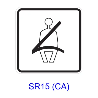 Seat Belt [Symbol] Sr15(Ca) 1