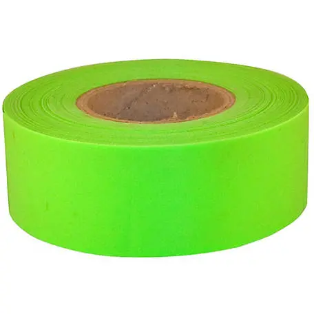 Flagging Tape Flo Lime Green 1