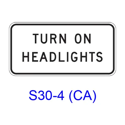 Turn On Headlights S30-4(Ca) 1