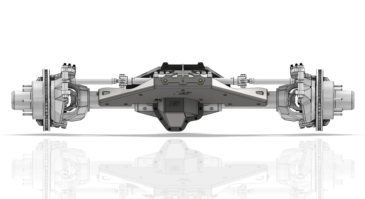 Axle Truss With Steering Ram For Rear Ecgs Dana 80 1
