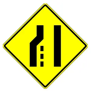 Left Lane Ends 36" Hip .080 1