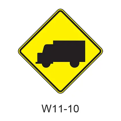 Truck Crossing [Symbol] W11-10 1