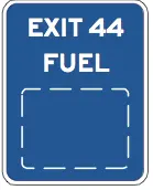 Single-Exit Interchange (One Service) Mainline Exit Xx Sg42-9(Ca) 1