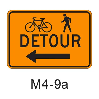 Detour W/ Arrow [Symbol] M4-9A 1