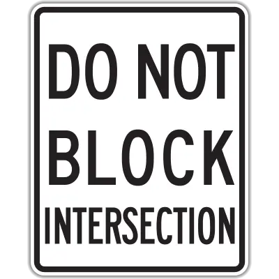 Do Not Block Intersection Hi 2 1