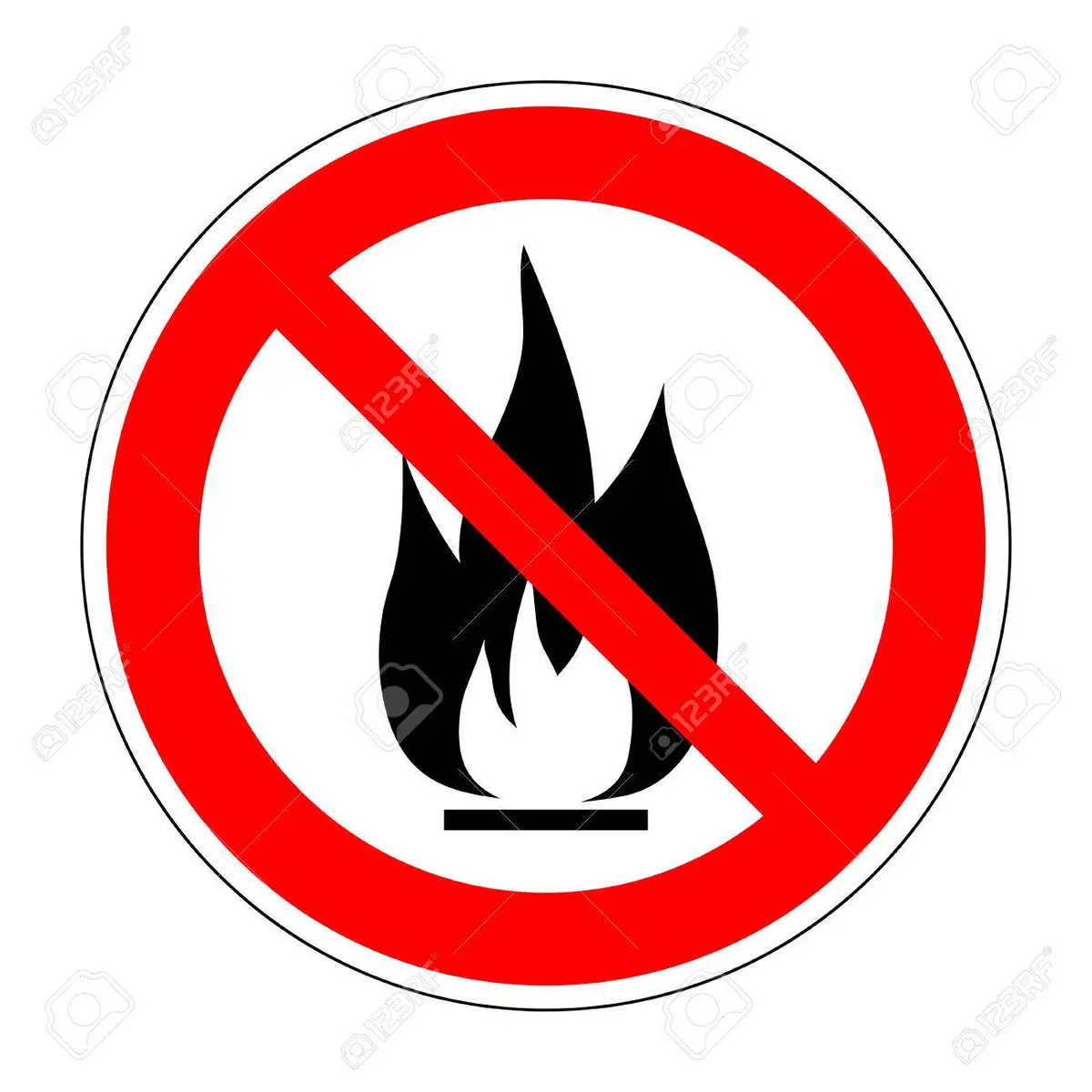 No Campfires [Symbol] Ps-042(Ca) 1