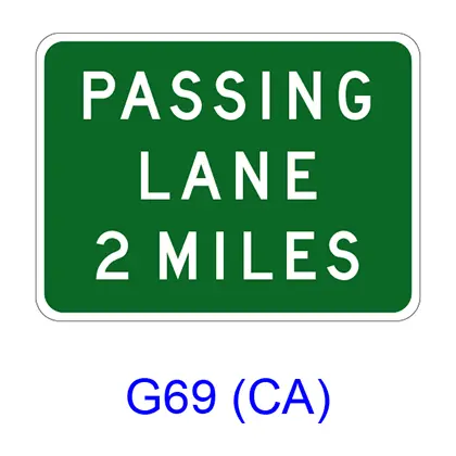Passing Lane Xx Miles G69(Ca) 1