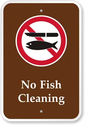 No Fish Cleaning [Symbol] Ps-093(Ca) 1