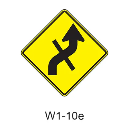 Combination Horiz Align/Intersection W1-10E 1