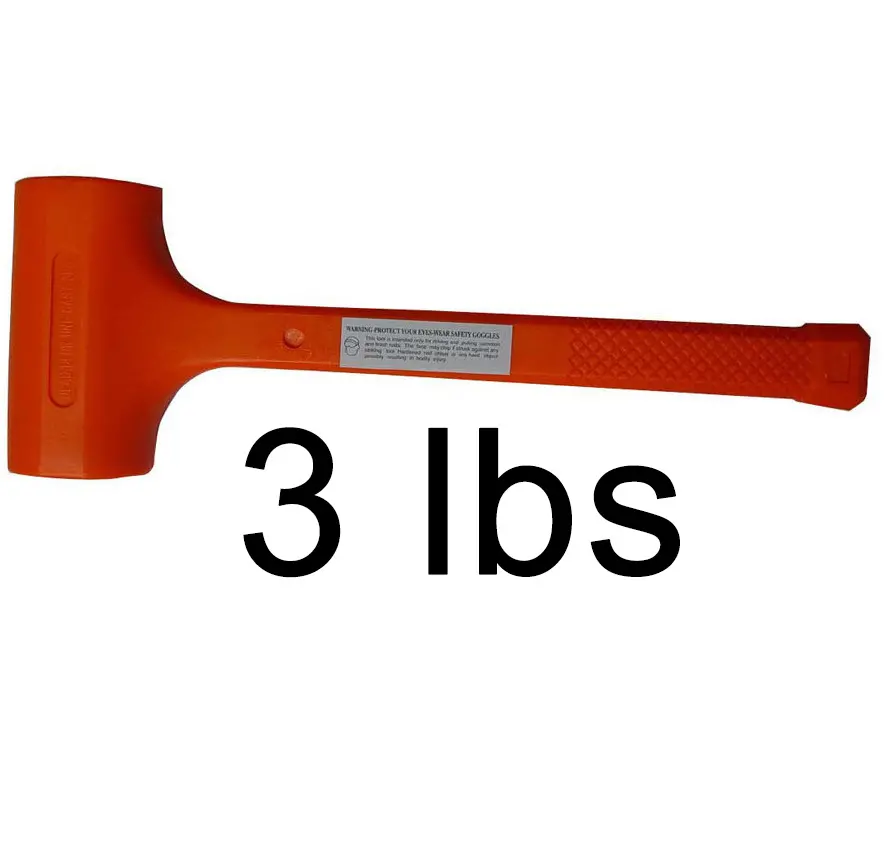 Hammer Dead Blow 3Lb Neon 1