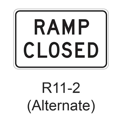 Ramp Closed R11-2A01 1
