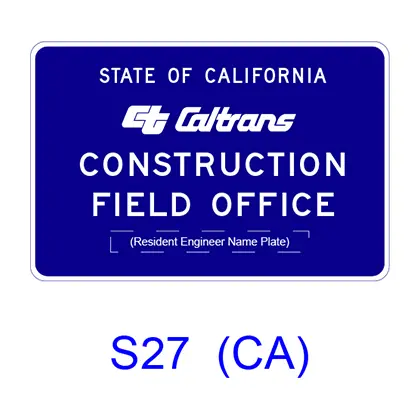 Caltrans Construction Field Office S27(Ca) 1