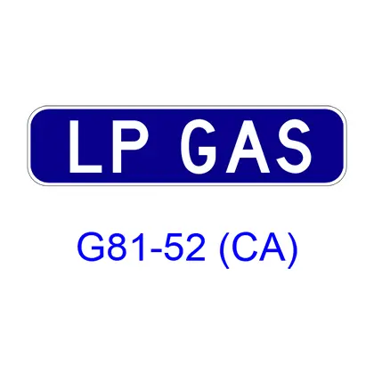 Lp Gas G81-52(Ca) 1