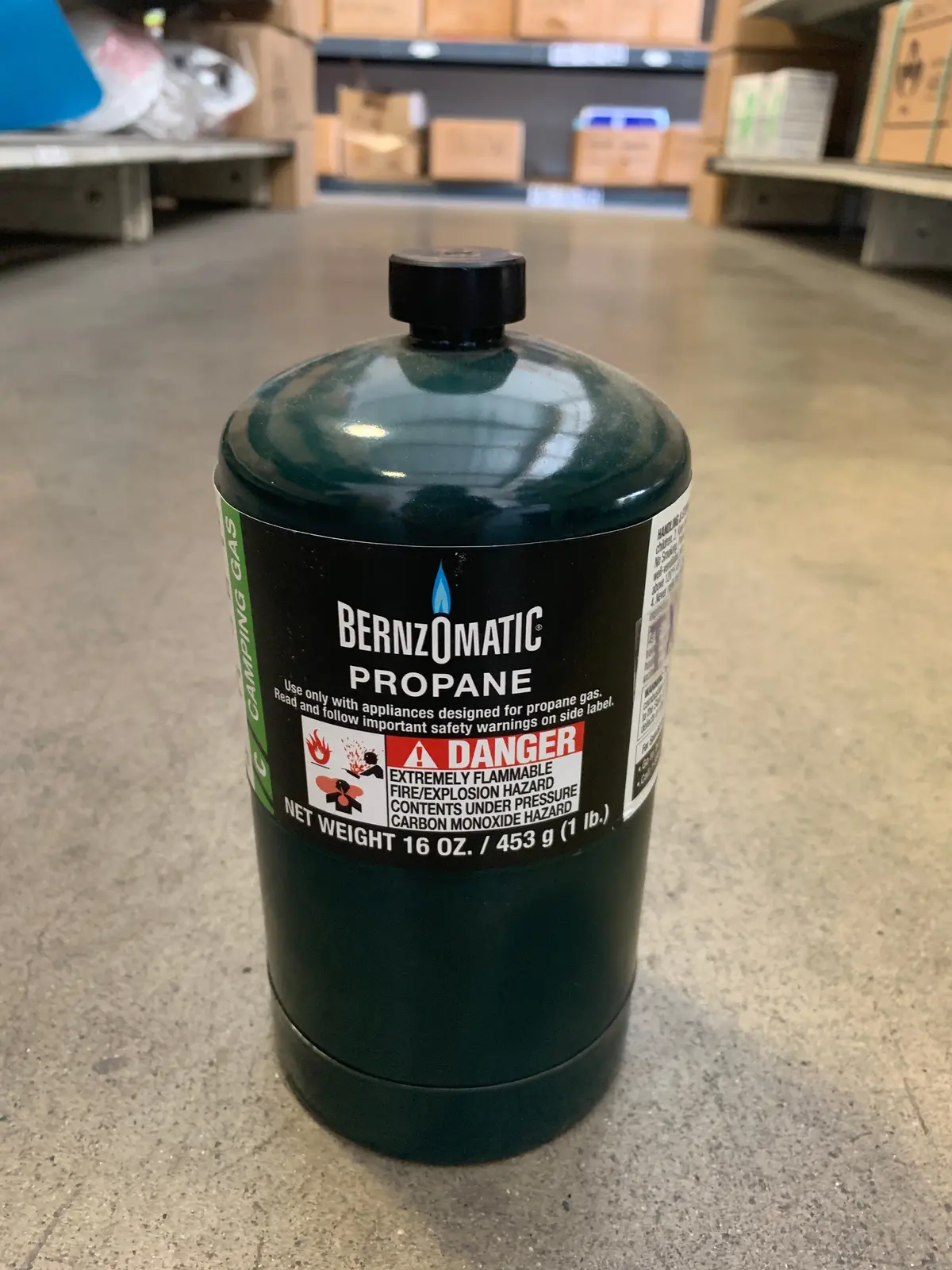 16Oz Propane Cylinder 1