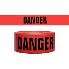 Danger Tape 3"X1000' 3Mil 1