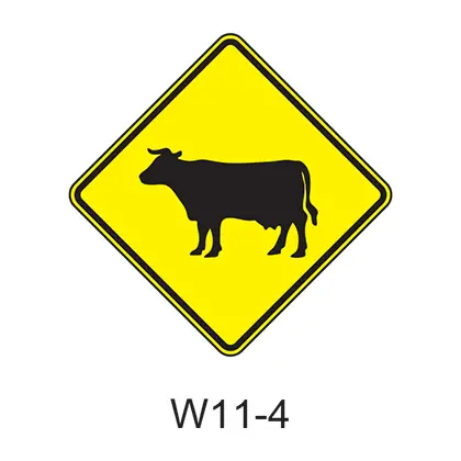 Cattle [Symbol] W11-4 1