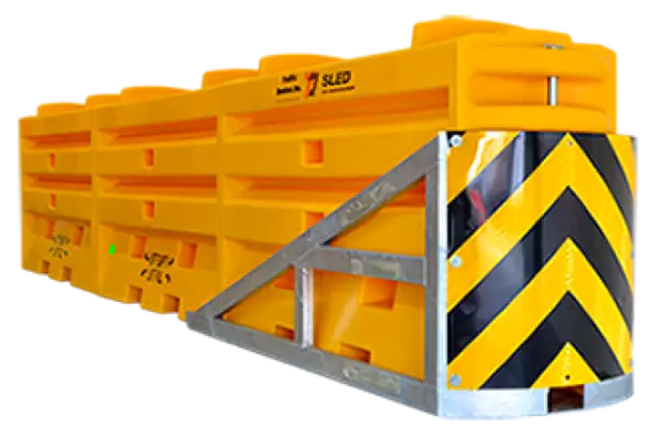Traffix Sled Tl-2  (3 Pc)  Rated 45 Mph 1