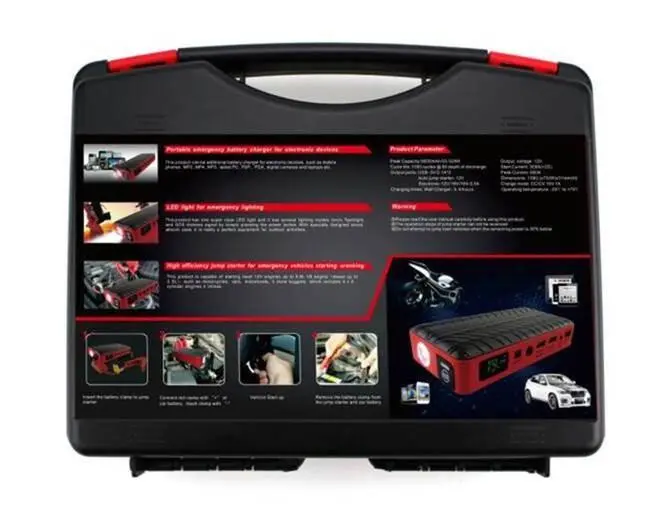 Portable Emergency Jump Starter & Battery Charger 2