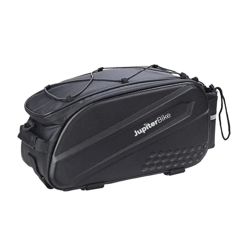 Jupiterbike Waterproof Bicycle Trunk Bag (For All Rear Racks) 1
