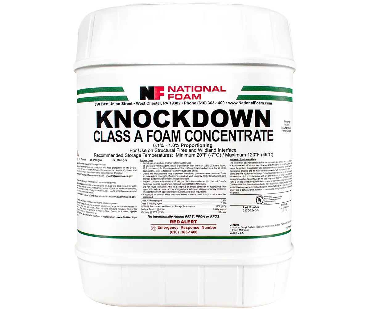 Knockdown Class A Foam Concentrate 1