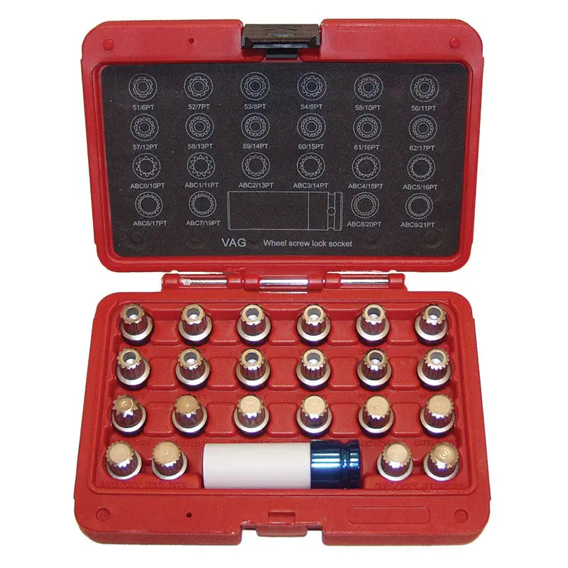 Vw/Audi Wheel Lock Key Kit 1