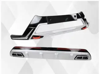 Mahindra Xuv 700 Front And Rear Bumper Guard Protector In High Quality Abs Material 1