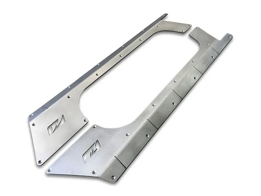 Tomahawk Rocker Armor For Jeep Jk - Steel W/ Mb1273 Tomahawk Fenders 1