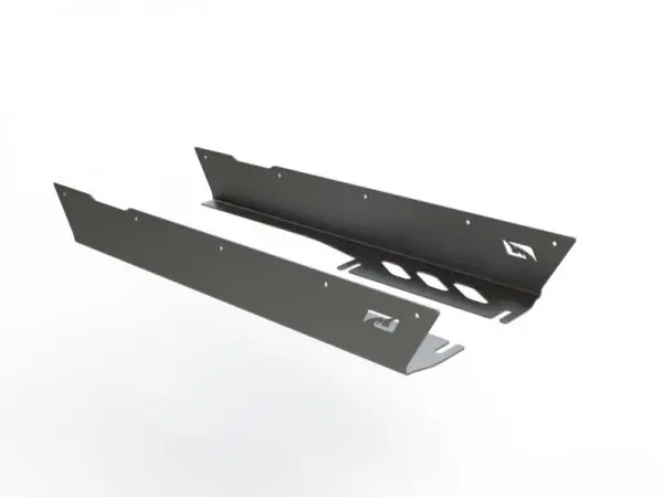 Rocker Guards Fits Stock Flares For Jeep Tj 1