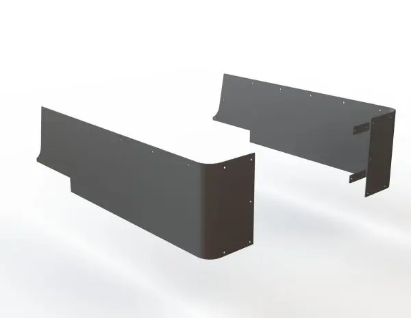 Blank Corner Guards For Jeep Lj 04-06 1