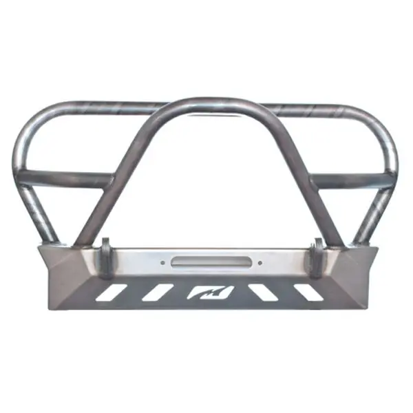 Crusher Front Bumper W/ Grill Hoop & Stinger For Jeep Yj / Tj /Lj 1