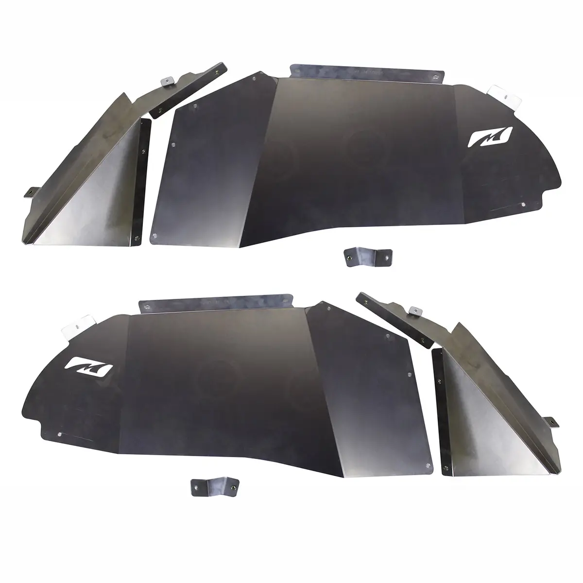 Aluminum Blank Front Inner Fenders For Jl/Jlu/Jt Gladiator 1