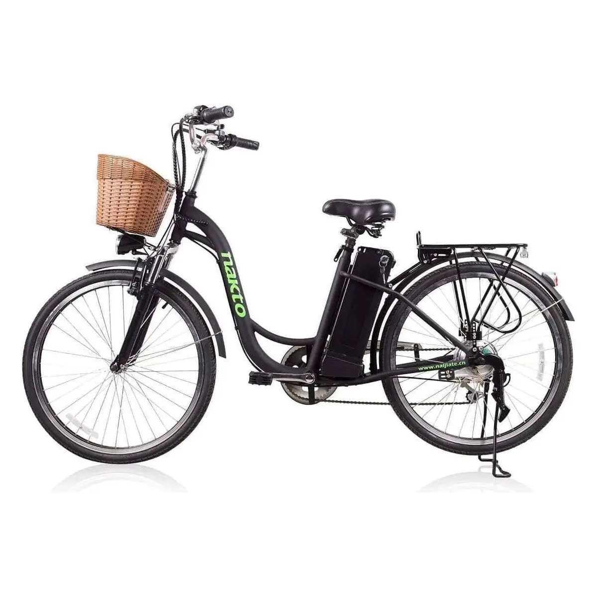 Nakto Camel City Cruiser, Step-Thru, 26" Electric Bicycle -  250 Watt Or 350W, 36V 3