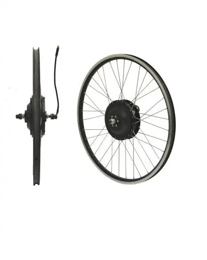 Front 500-1000We-Bikekit Geared Motor - Wheel Only 1