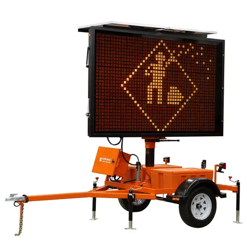 Vermac Pcms-320 Trailer Mounted Message Board 1