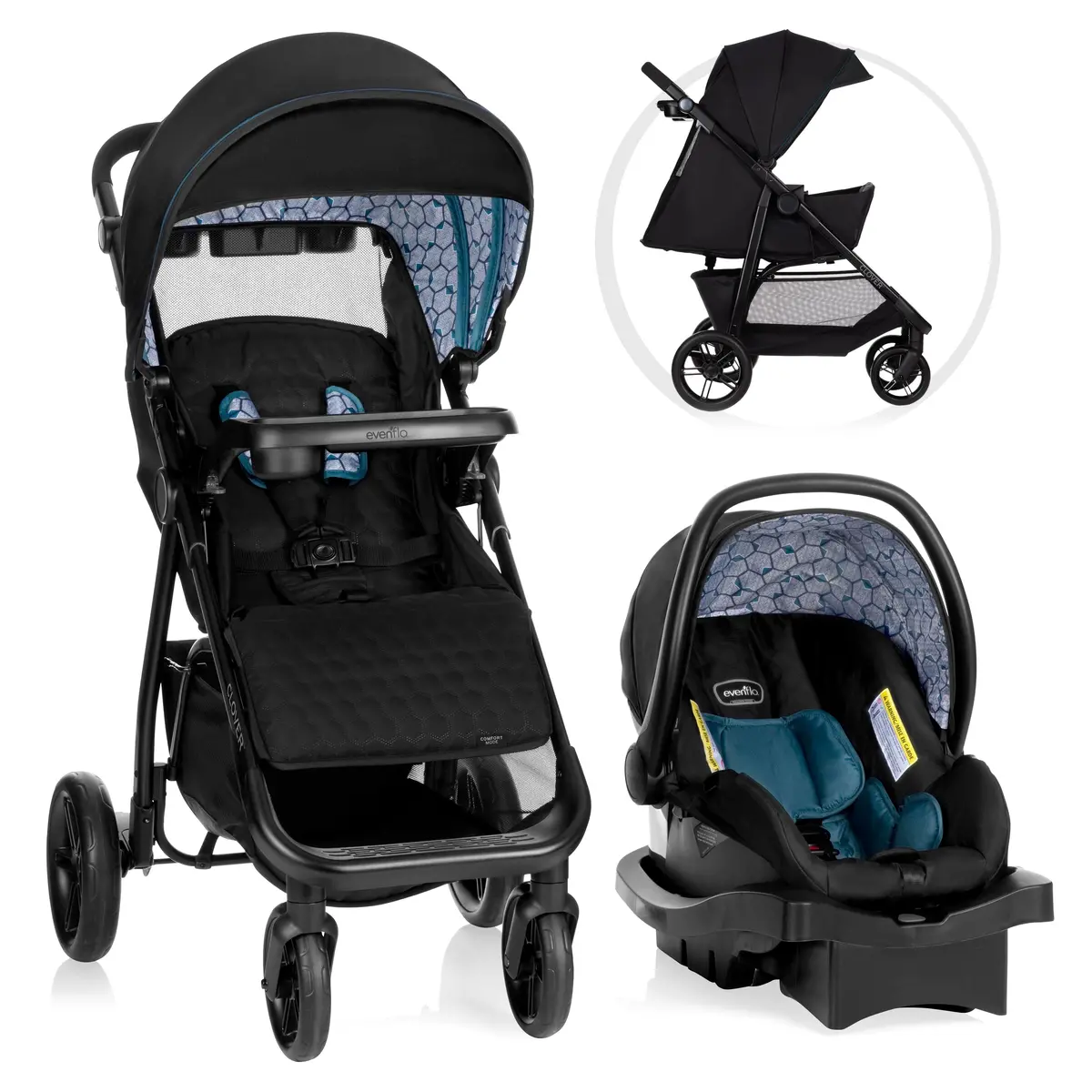 Clover Travel System With Litemax Infant Car Seat - Support 1