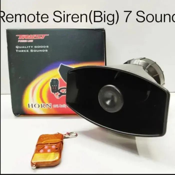 Remote Control Police Siren (7 Sound ) 1