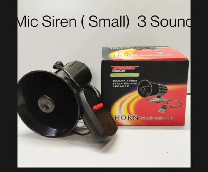 Police Siren With 3 Sound 1