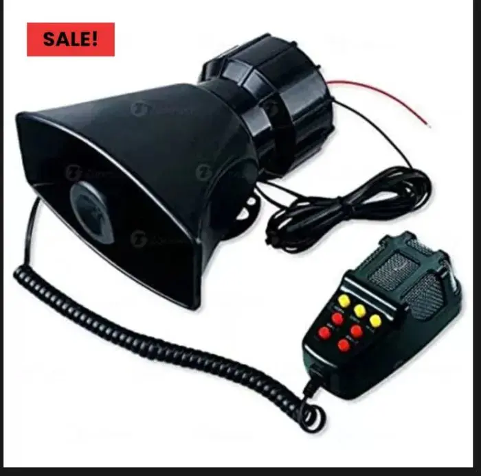 Police Siren With Mic 1