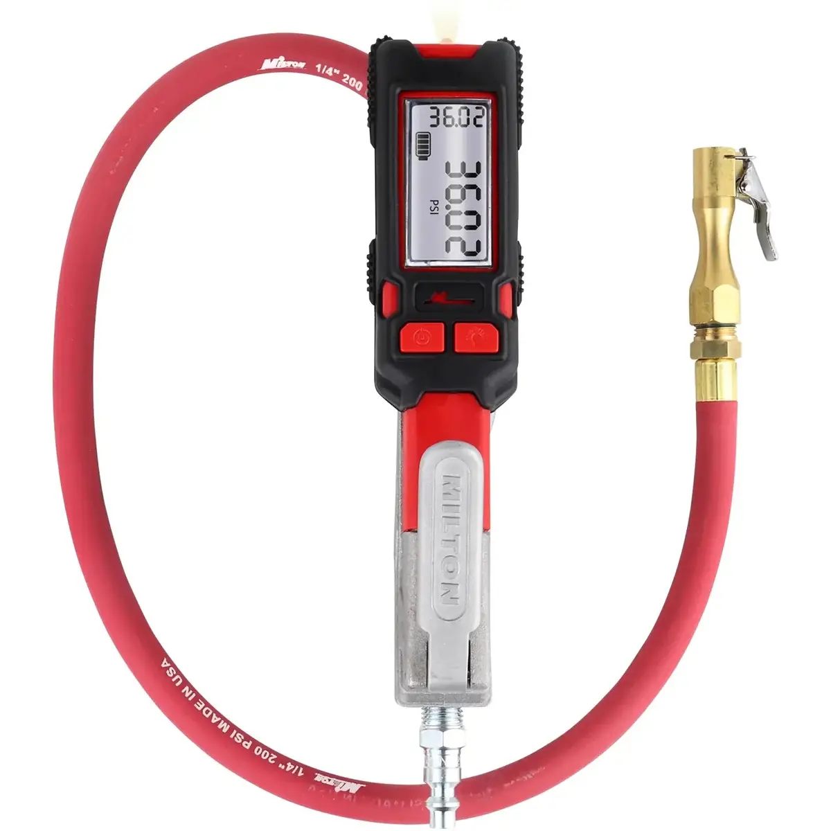New & Improved - Ez-Lock™ Air Chuck S-581E Precision Digital Tire Inflator & Pressure Gauge (0-160 Psi), Extreme ± 0.25% Accuracy 1