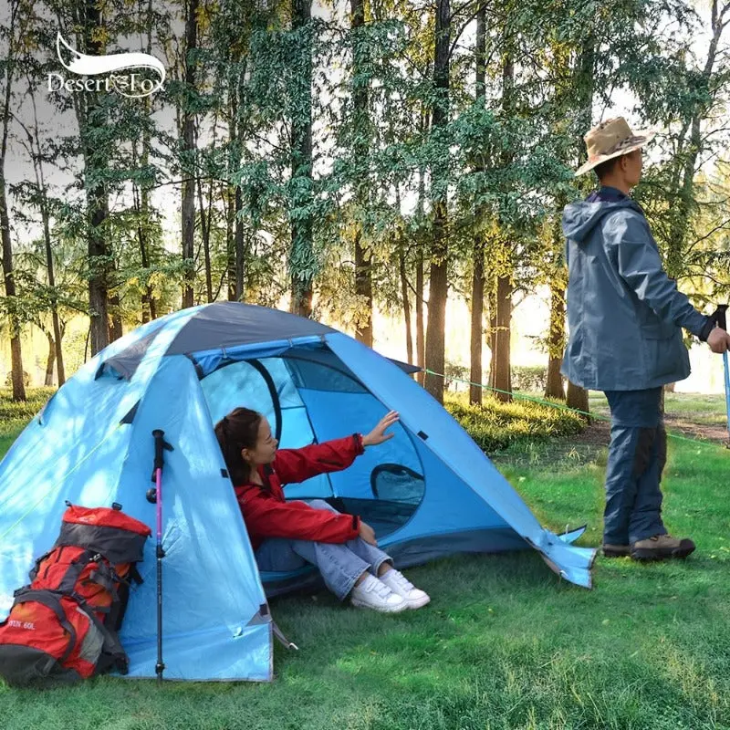 Four-Season Tent With Snow Skirt 1