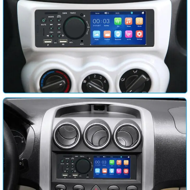 In-Dash Mp5 Bluetooth Stereo Receiver 1